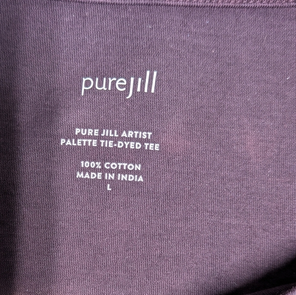 Pure Jill Artist Paletter Tie Dye Tee Size L - Picture 3 of 6